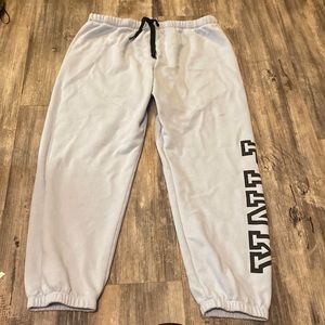 light blue PINK joggers